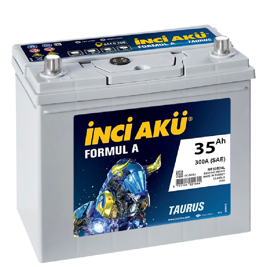 İnci Akü 35 Ah Asia Formula R+