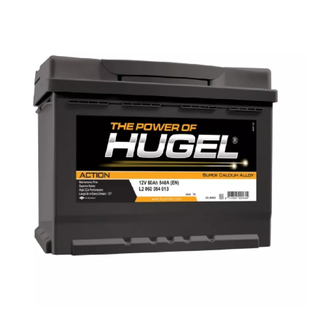 Hugel Action 60 Ah R+