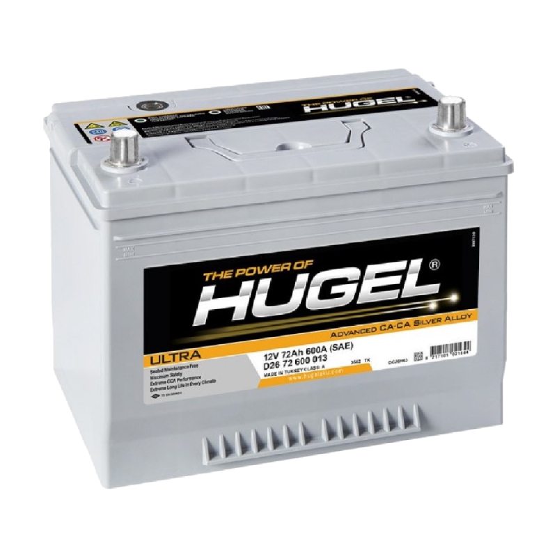 Hugel Ultra 72 Ah R+ (Asia)