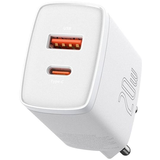 Baseus Compact Quick Charger U+C 20W CCXJ-B02 White