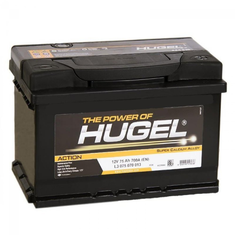 Hugel Action 75 Ah R+