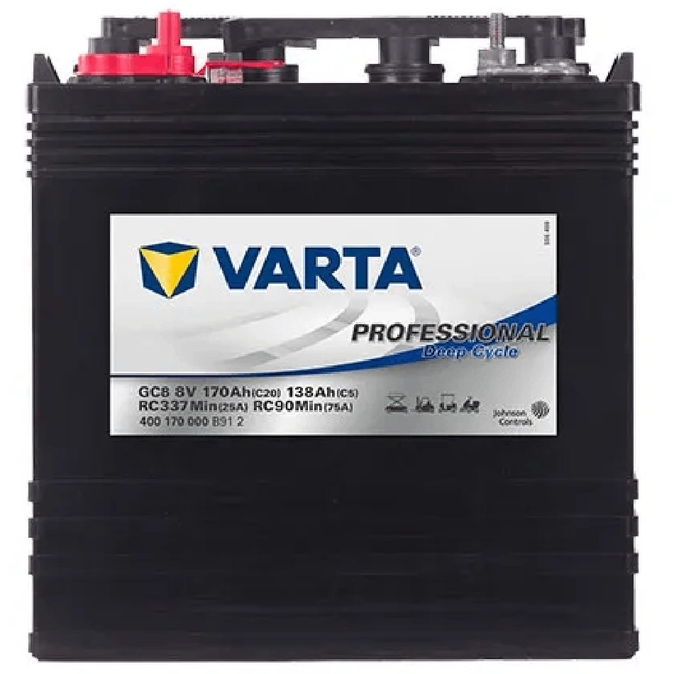 Varta Golf 8V 170AH GC8 Deep Cycle