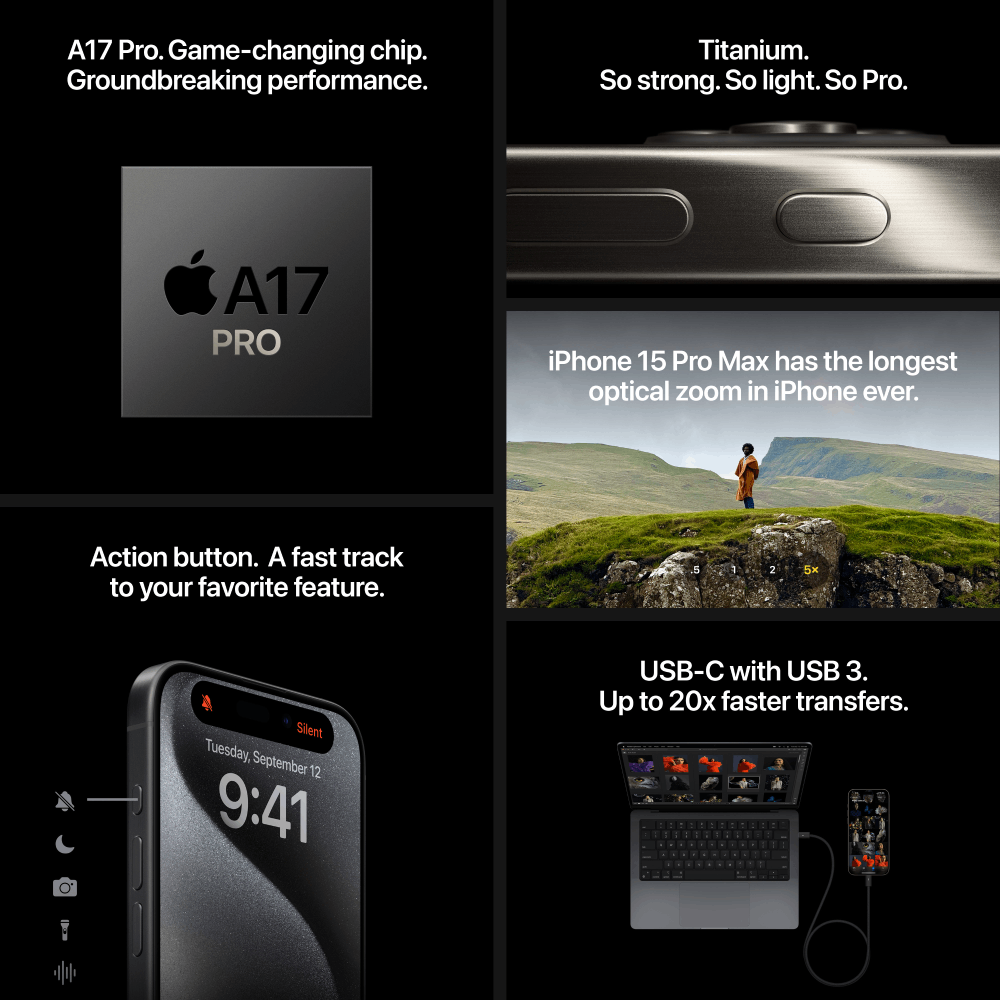 iPhone 15 Pro 1 TB Natural