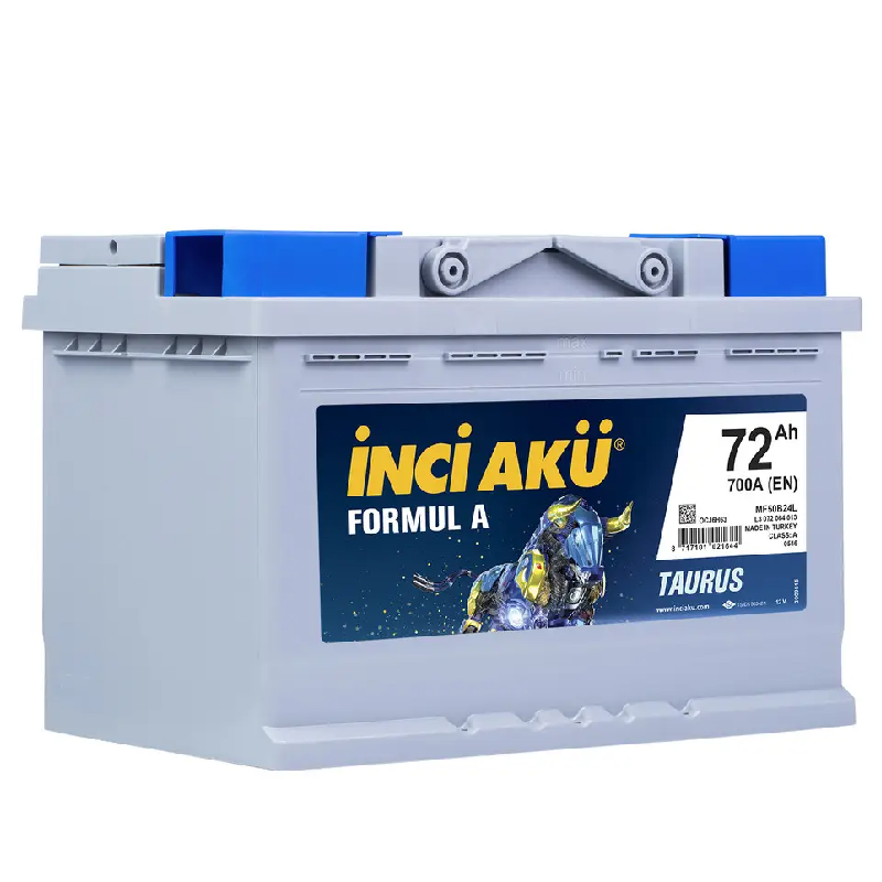 İnci Akü 72 AH Formula L+