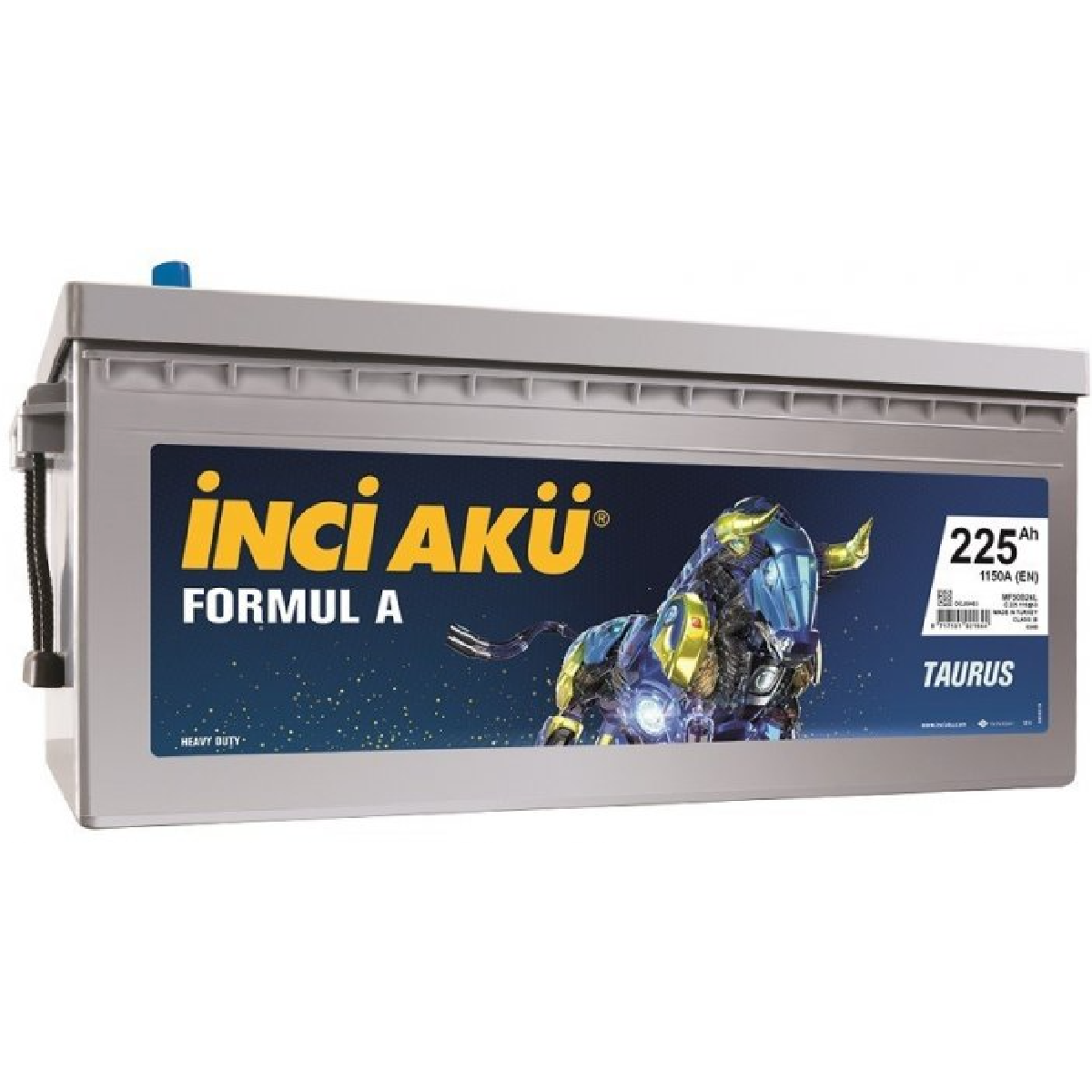 İnci Akü 225 Ah Formula R+