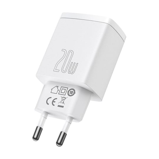 Baseus Compact Quick Charger U+C 20W CCXJ-B02 White