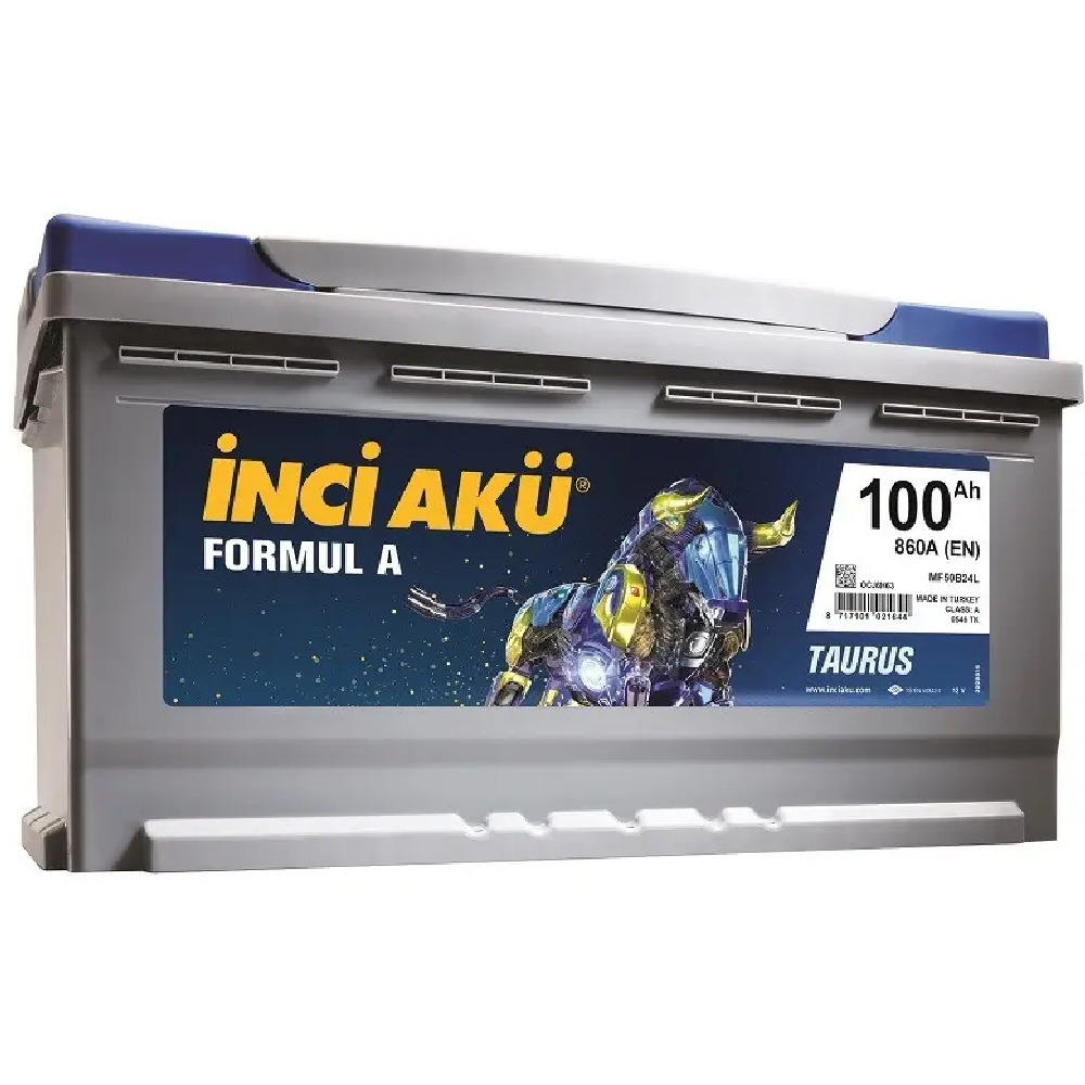 İnci Akü 100 Ah Formula R+