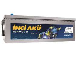 İnci Akü 225 Ah Formula R+