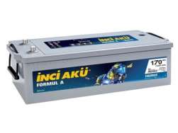 İnci Akü 170 AH Formula R+