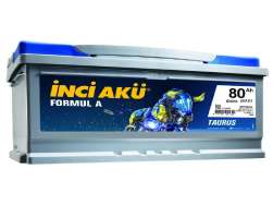 İnci Akü 80 Ah Formula R+