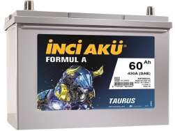 İnci Akü 60 Ah Asia Formula R+ (THN)