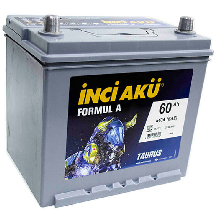 İnci Akü 60 Ah Asia Formula R+