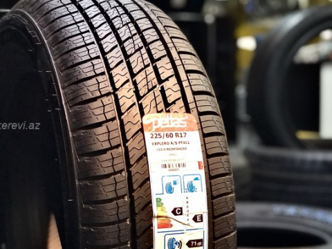 PETLAS Explero A/S PT411 225/60 R17 - 4 fəsil təkəri